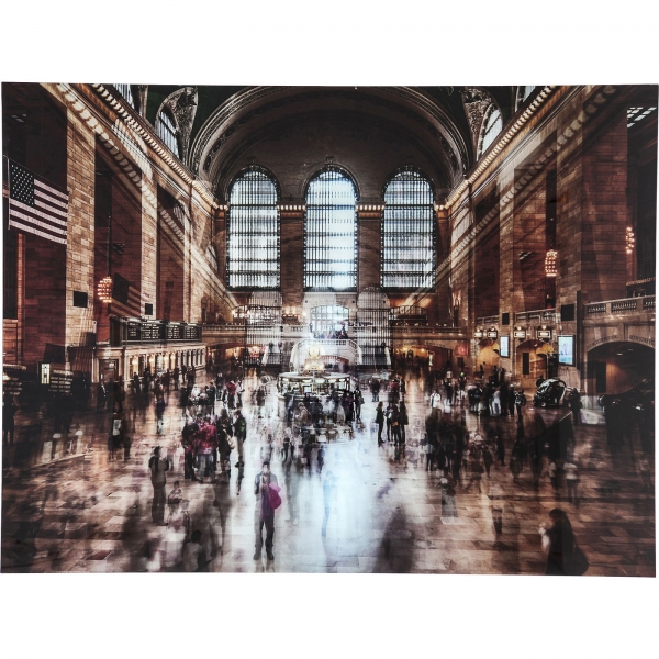 KARE Design Skleněný obraz Grand Central Terminal 120x160 m