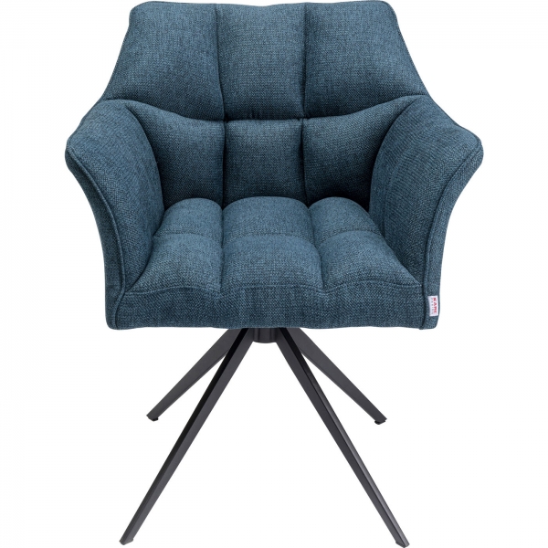 KARE Design Otočná židle Thinktank - modrá