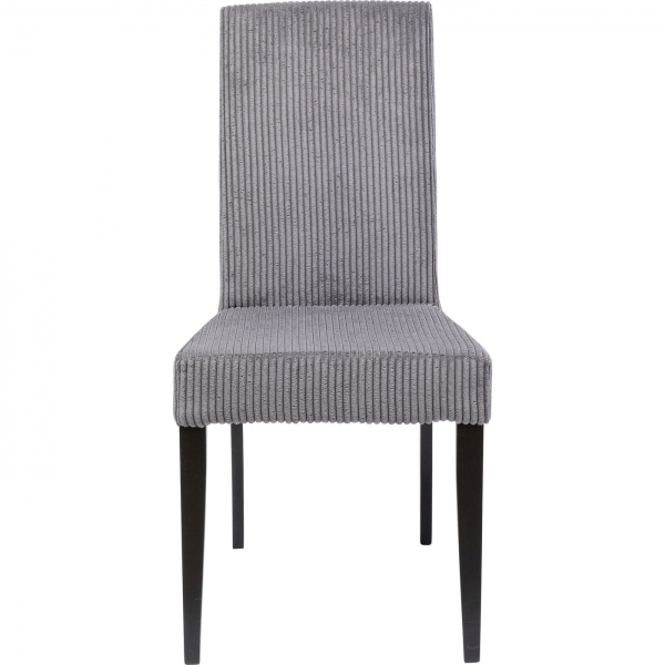 KARE Design Čalouněná jídelní židle Econo Cord - šedá
