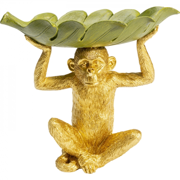 Dekorativní mísa Opice s banánovým listem