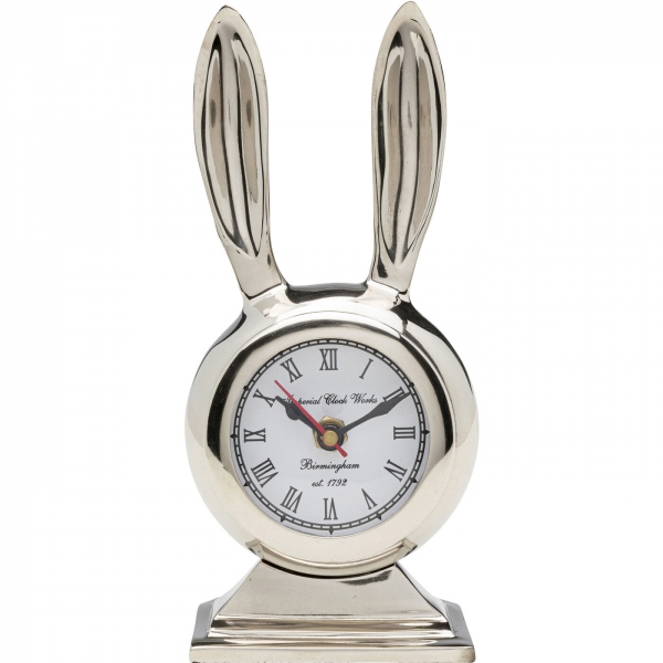 KARE Design Stolní hodiny Rabbit 10x21cm