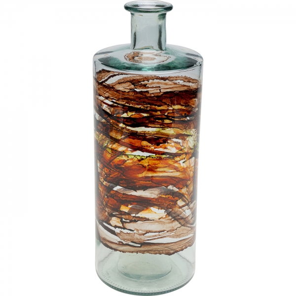 KARE Design Skleněná váza Desert Storm 40cm