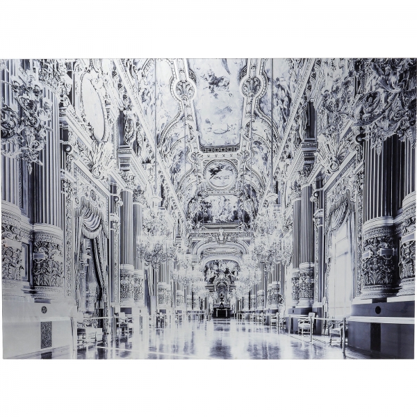 KARE Design Skleněný obraz Velký zrcadlový sál Versailles 120x180cm