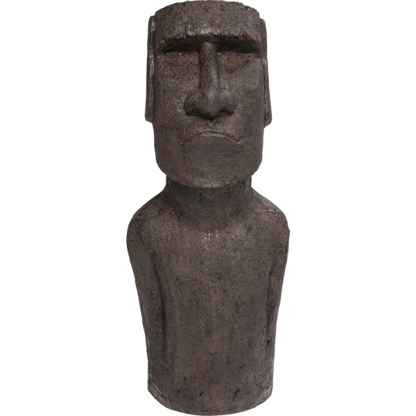 KARE Design Soška Hlava Moai Velikonoční ostrovy 80cm