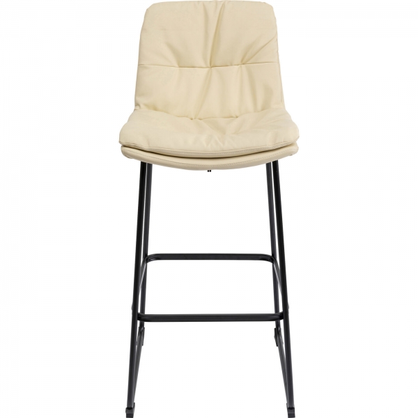 KARE Design Barová stolička Daria - krémová, 75cm
