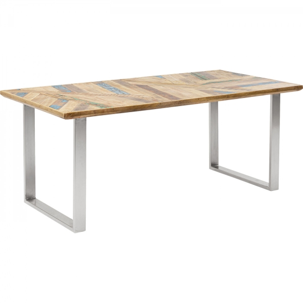 KARE Design Jídelní stůl Abstract - chrom, 180x90cm