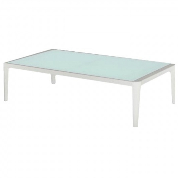 KARE Design Konferenční stolek Tiki - bílý