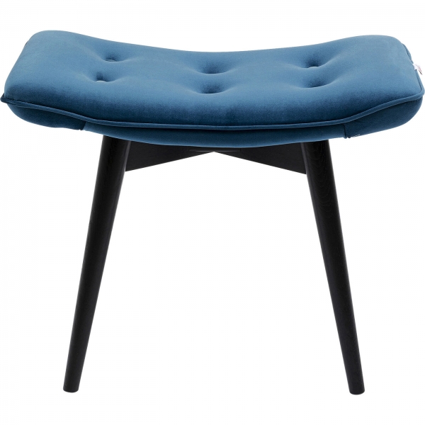 KARE Design Tyrkysová stolička Black Vicky