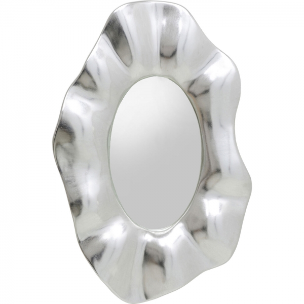 KARE Design Zrcadlo Riley - stříbrné, 150x98cm