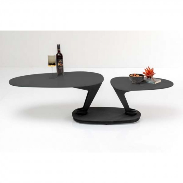 KARE Design Konferenční stolek Franklin - černý, 150x58cm